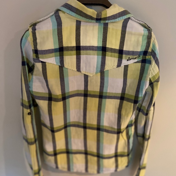 Element Plaid Button Up - Picture 3 of 5